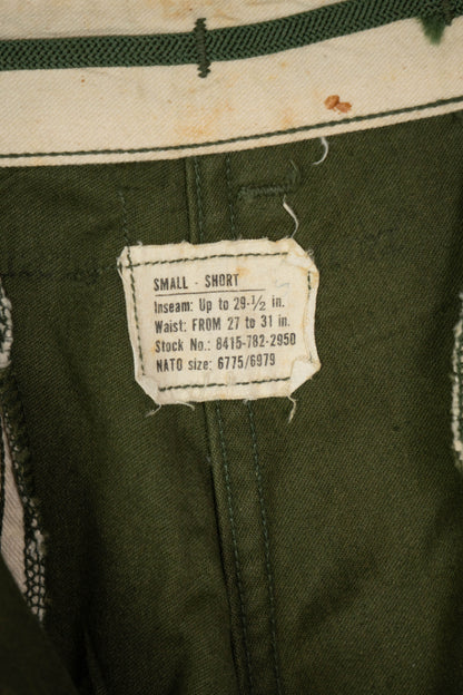 1972 Pantaloni Cargo Us Army Og-107 - S Long
