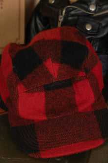 Cappello Filson Mackinaw Lana rosso e nera- Taglia Unica
