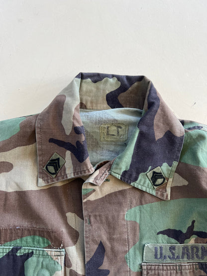 Camicia US Army Woodland Patches - S