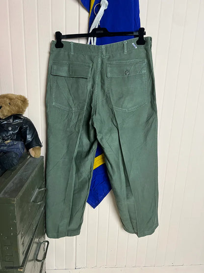 US Army Fatigue Pants 1971 "W 36"