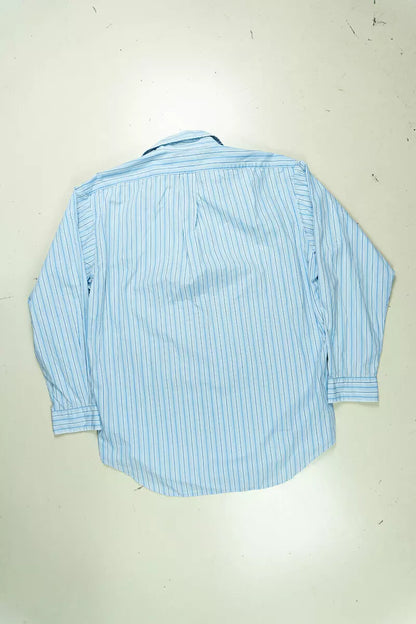 Camicia Ralph Lauren a Righe Classic Fit azzurra "M"