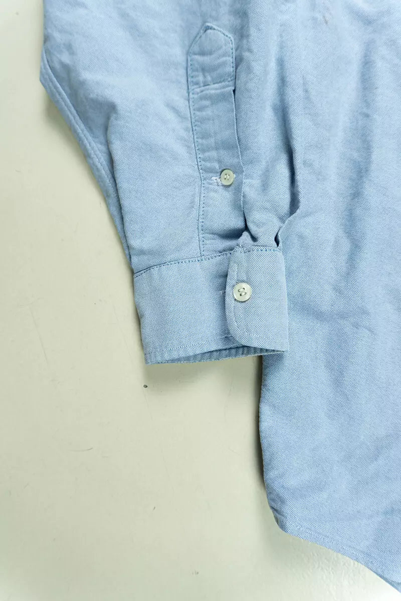 Camicie Ralph Lauren Tinta Unita Classic Fit Azzurro "M"