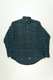 Camicie Ralph Lauren a Scacchi Classic Fit Verde - L