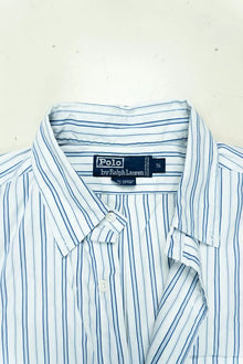 Camicia Ralph Lauren a Righe Classic Fit Bianca "L"