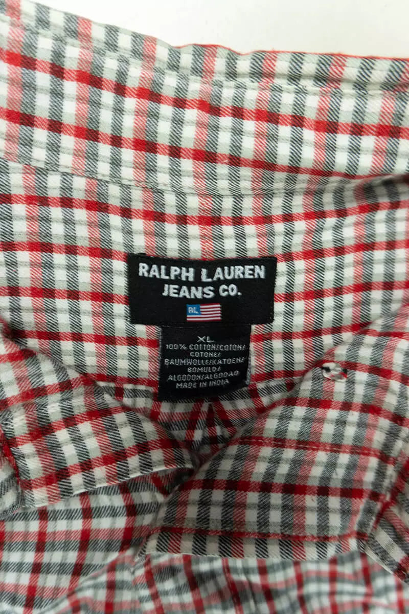Ralph Lauren camicia scacchi vintage "XL"