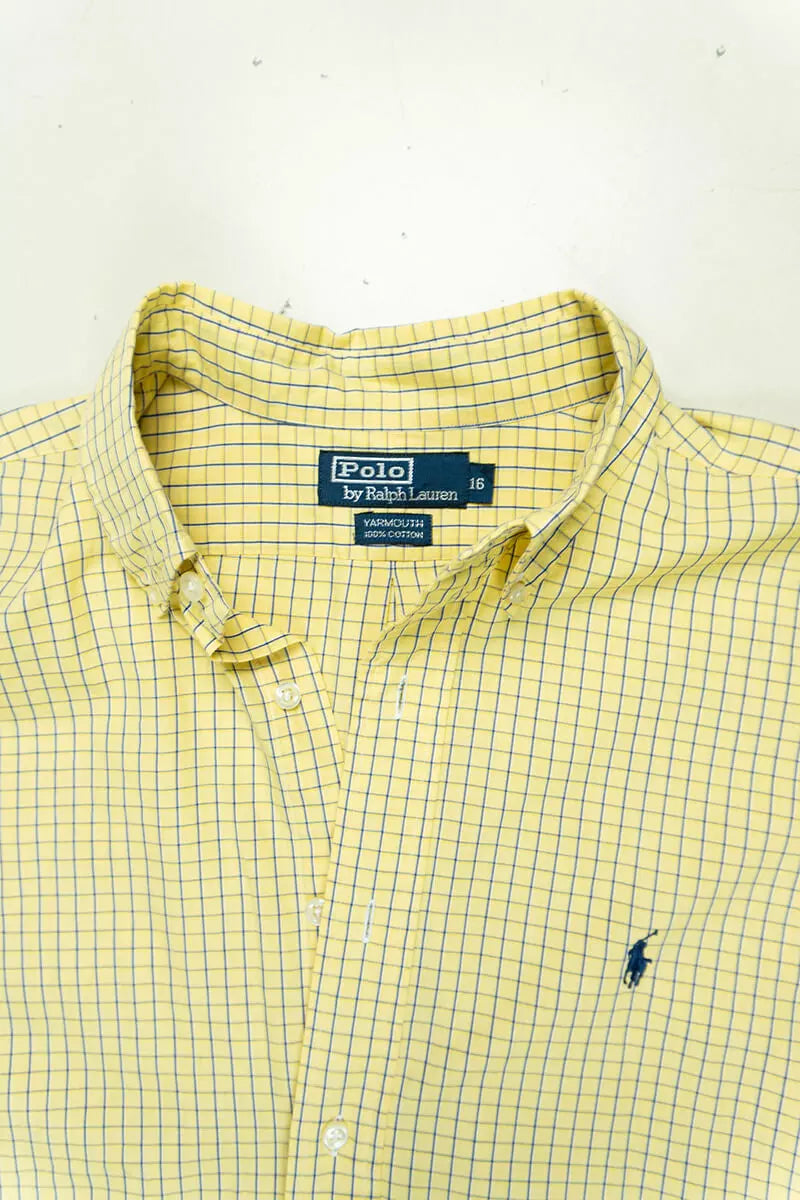 Camicia Ralph Lauren a Righe Classic Fit Bianca "L"