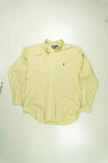 Camicie Ralph Lauren a Scacchi Classic Fit - Giallo, L